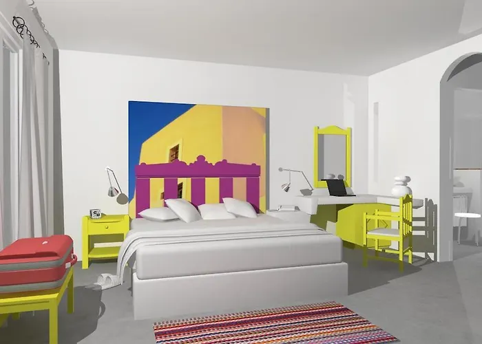 酒店 Rk海滩酒店 Kamári